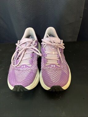 Under Armour Purple Mesh Lace-Up Trainers